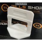 Lapszintező kapu, 2 mm, 3 - 12 mm, fehér, 100 db / csomag