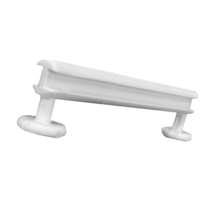 Füles függöny csúszka, 10 db / csomag, fehér