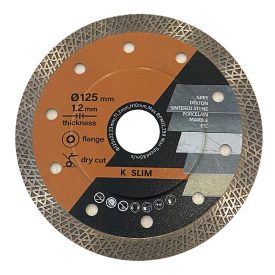    Gyémánt vágókorong, 125 x 22.23mm, T1.2mm, H 10 mm, K SLIM