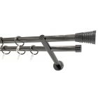 19 mm France, 2 soros Lorient, karnis szett, Tytán színben, 160 cm