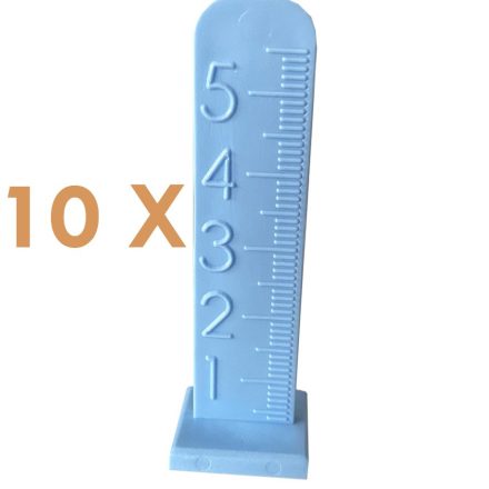 Aljzatkiegyenlítő szintező 10 db - 5,5 cm - öntapadós 