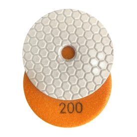  RS, 100mm,  Gyémánt polírozó, tépőzáras, P200