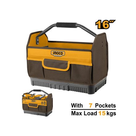 INGCO Csővázas szerszámtáska, 7 zsebes