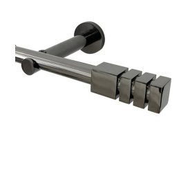   19 mm FRANCE karnishoz NIZZA végzáró, TYTÁN szín, 2 db / csomag