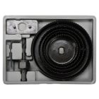 VOREL Körkivágó készlet, 8 részes, (64-127 mm)