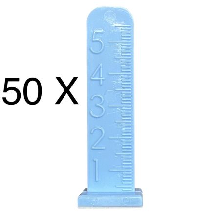 Aljzat szintező 50 db/csomag, 5,5 cm, öntapadós ragasztóval