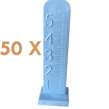 Aljzatkiegyenlítő szintező 50 db - 5,5 cm - öntapadós 
