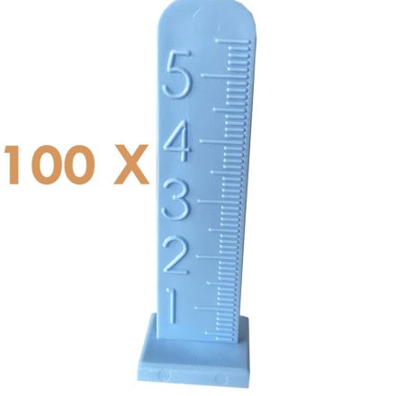 Aljzatkiegyenlítő szintező 100 db - 5,5 cm - öntapadós 