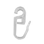  Függönykampó, 6 mm átmérőjű, átlátszó 10 db