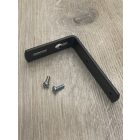  Mennyezeti sínhez oldalfali tartó, 10 cm, 1 db / csomag, Antracit