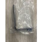  Mennyezeti sínhez oldalfali tartó, 10 cm, 1 db / csomag, Antracit