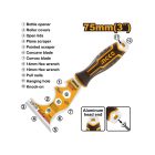 INGCO Multifunkcionális spakli, 75 mm, inox, lágy fogantyús