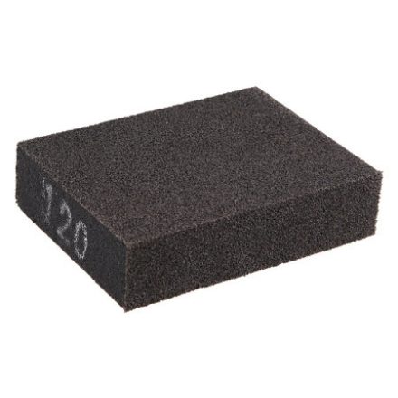 Festa csiszolószivacs, 4 oldalas, durva, 100 x 75 x 25 mm, P120