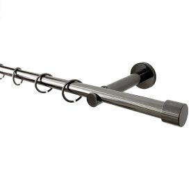   19 mm France, 1 soros NANTES, karnis szett, Tytán színben, 160 cm