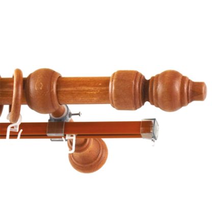 28 mm átmérőjű, U-sínes, FILIGRANO Fa, Cseresznye, 140 cm