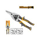 INGCO Lemezvágó olló, egyenes 250 mm