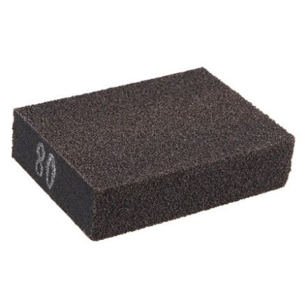 Festa csiszolószivacs, 4 oldalas, durva, 100 x 75 x 25 mm, P80