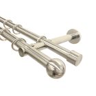 19 mm France, 2 soros RENNES, karnis szett, INOX színben, 200 cm