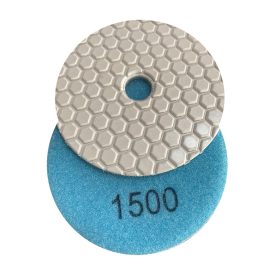 RS, 100mm, Gyémánt polírozó, tépőzáras, P1500