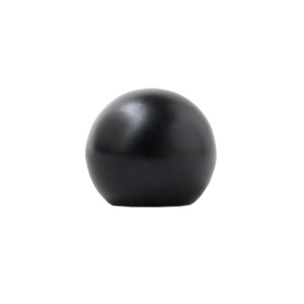 16mm PANNONIA karnishoz végzáró, Veszprém, fekete, 2 db / csomag