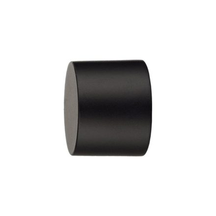 16mm PANNONIA karnishoz végzáró, Villány, fekete, 2 db / csomag