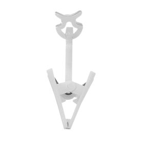 X csúszka, csipesszel, alumínium sínhez, 50 db / cs