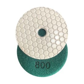 RS, 100mm, Gyémánt polírozó, tépőzáras, P800