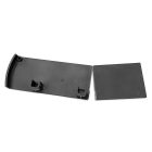 Mennyezeti sín, íves előlapos, 2 soros, egységcsomaggal, alumínium, Antracit színű, 180 cm