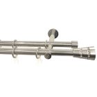 19 mm France, 2 soros MONTIPELLIER, karnis szett, INOX színben, 200 cm