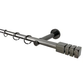   19 mm France, 1 soros NIZZA, karnis szett, Tytán színben, 200 cm