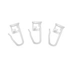 Mennyezeti sín, íves előlapos, 2 soros, egységcsomaggal, alumínium, Fehér, 160 cm