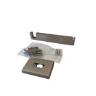  Square - Line hosszú, egy soros tartó, Inox, 1 db